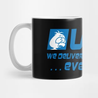 We Deliver Mug